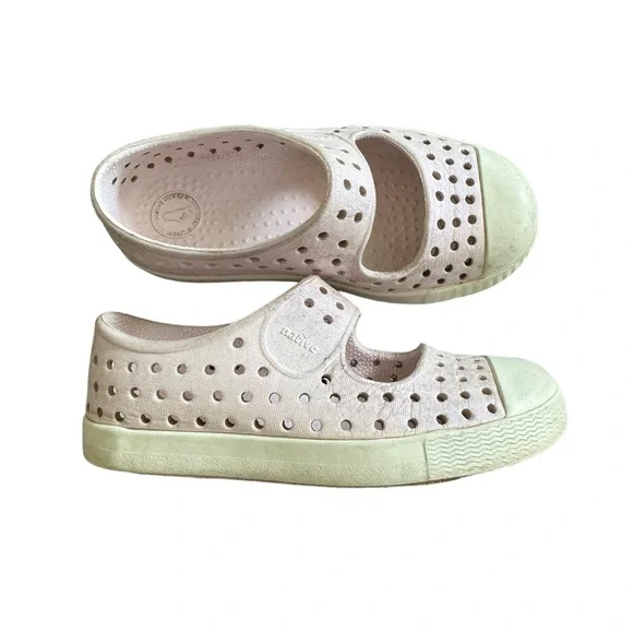 Native Light Pink Mary Jane size C9 Jefferson NAtive Shoes Slip on​​ - Picture 5 of 8